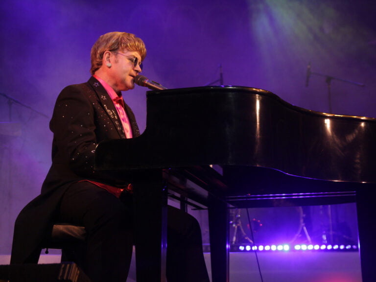 Picture of Elton John Tribute act playing piano