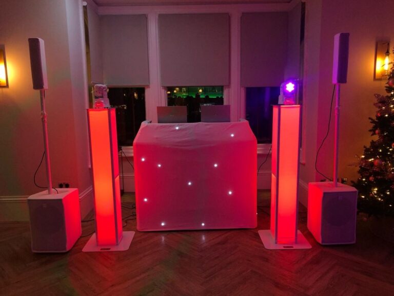 disco set up for hire for wedding in liverpool