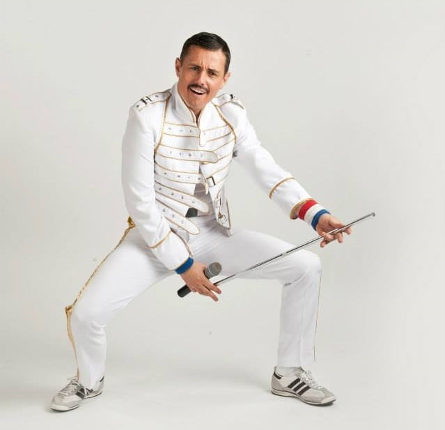 Ultimate Freddie Tribute with white costume