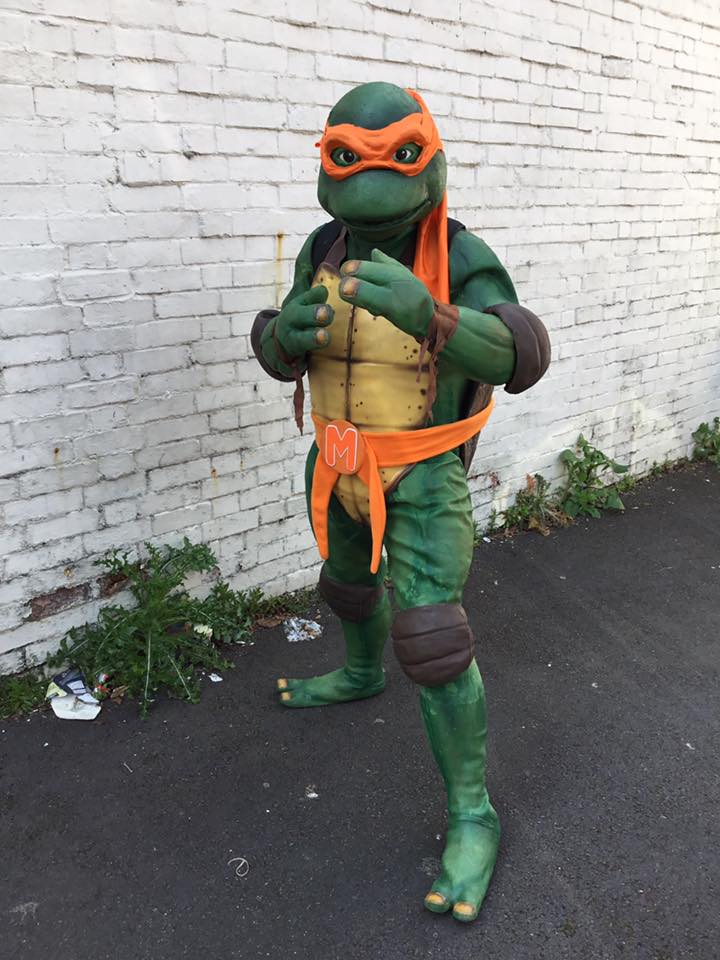 Ninja Turtle Hire for birthday party Leonardo