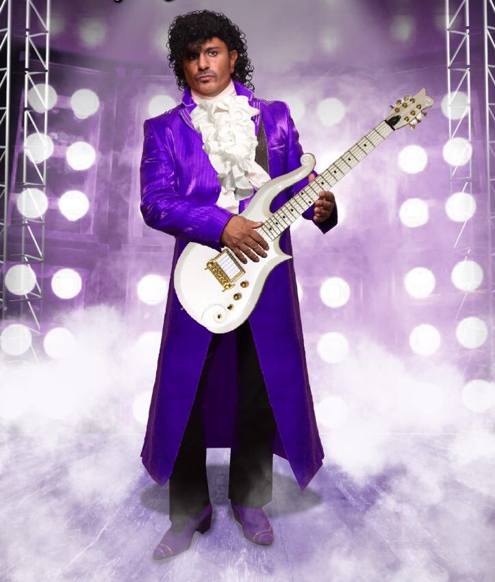 Ultimate Prince Tribute Act with guitar