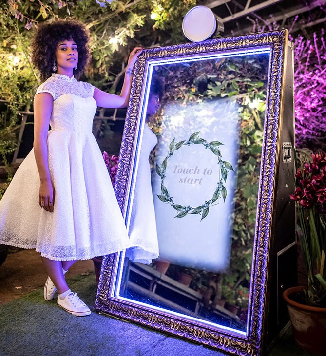 Magic Selfie Mirror Hire in knutsford