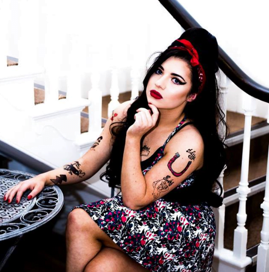 Amy Winehouse Tribute Band In Dress