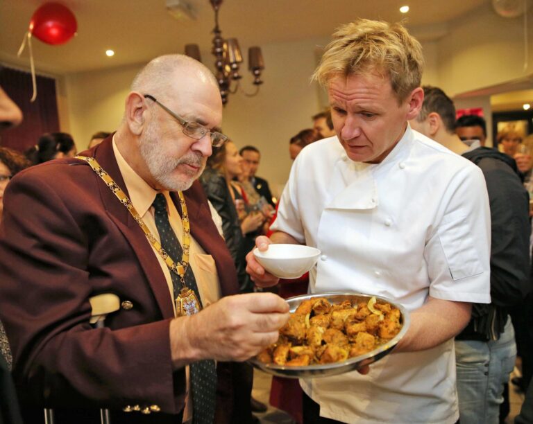 Gordon Ramsay Look-a-Like Act at corporate event