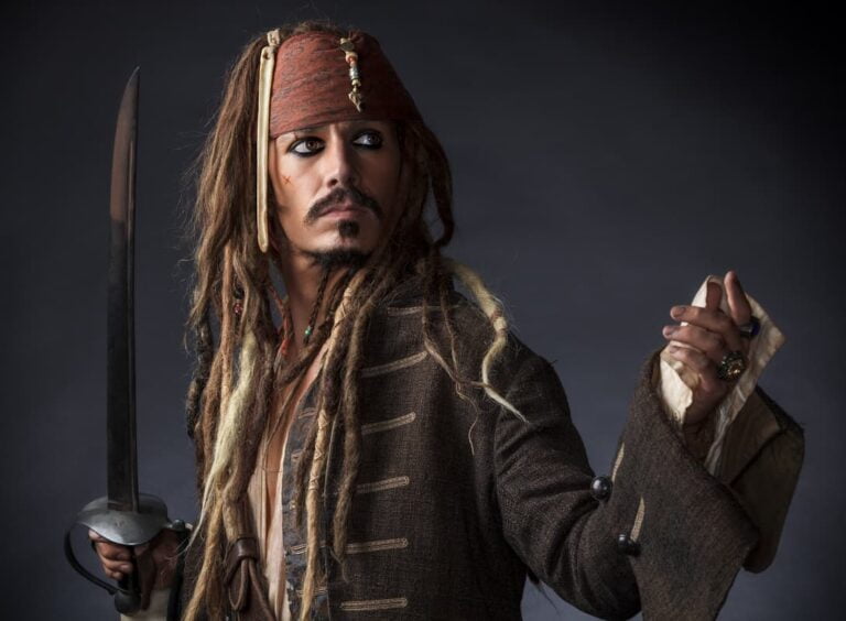 Jack Sparrow Look-a-like act Pirates of the Caribbean