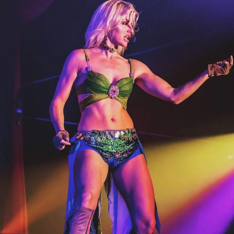 Ultimate Britney Spears Tribute Act On Stage in Liverpool